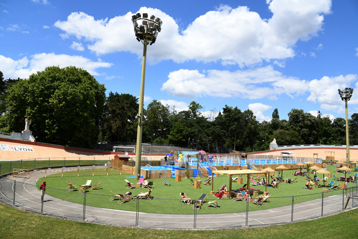 Une piscine au Parc de la Tête d'Or !