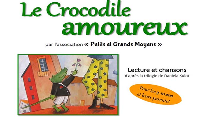 Lectures et musiques : le crocodile amoureux