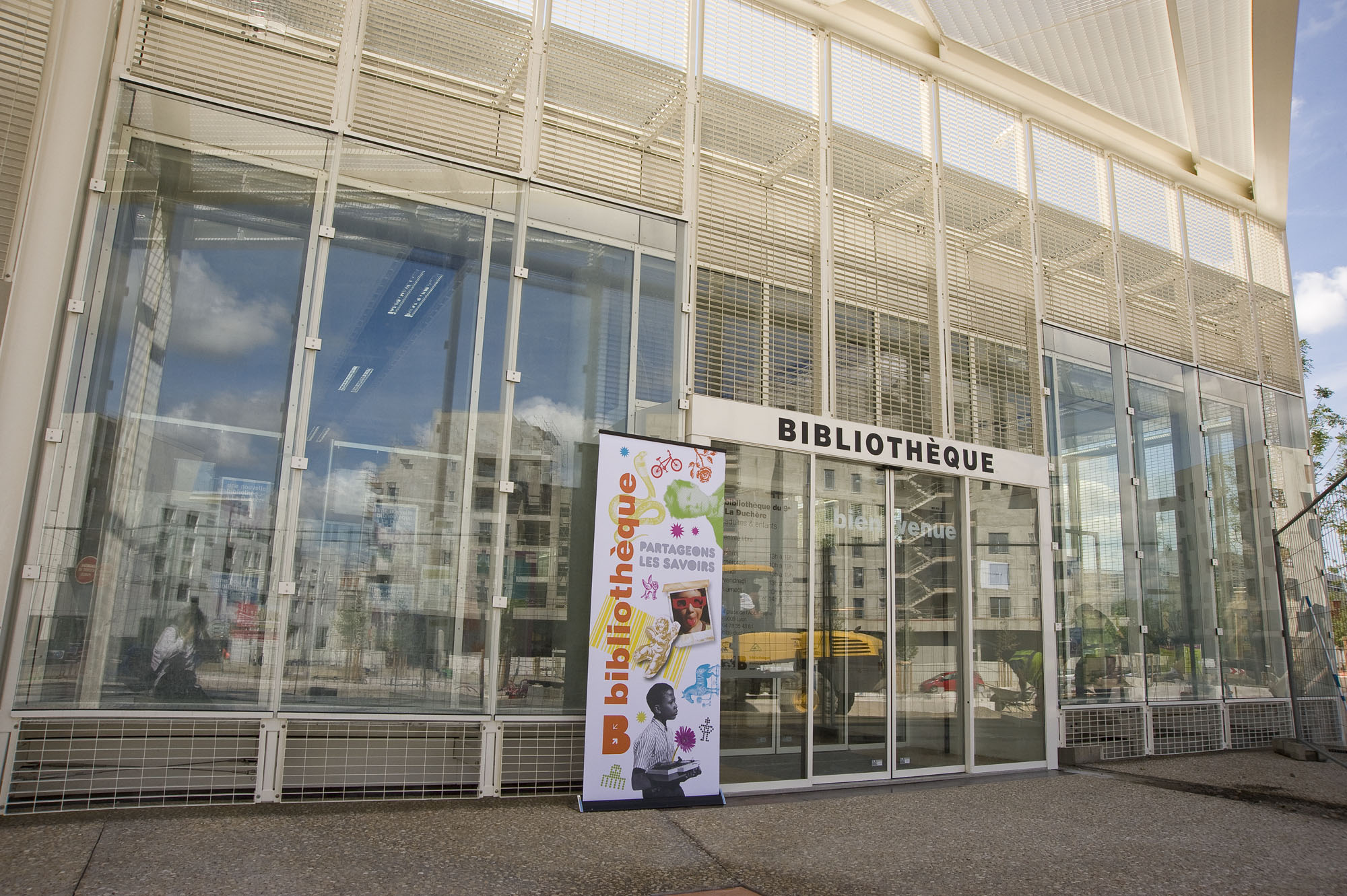 Bibliothèque du 9ème arrondissement La Duchère - Annie Schwartz