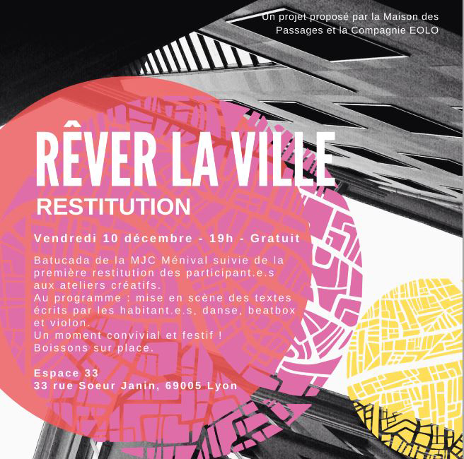 atelier rêver la ville