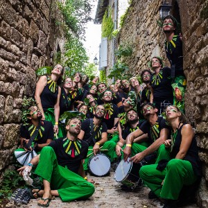 les percussionnistes des Mauvaises Graines