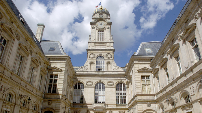 Vue d'ensemble de l'Hôtel de ville de Lyon