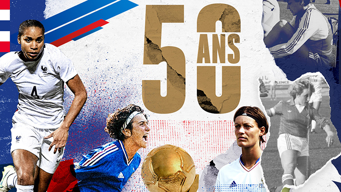 Affiche Il était une fois les bleues - Equipe féminine de foot