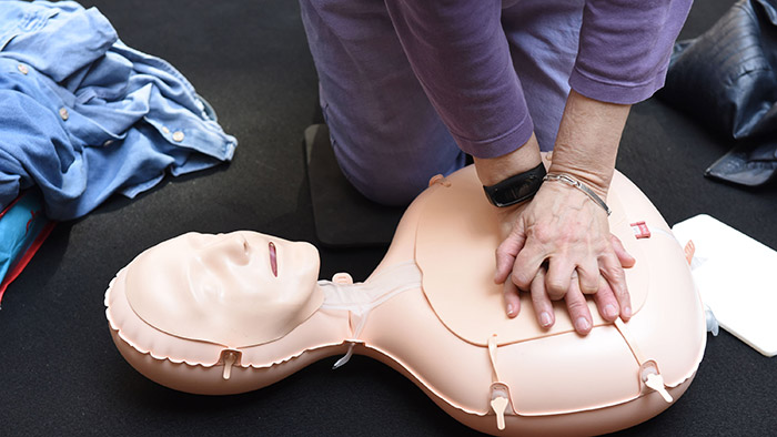 Semaine des gestes qui sauvent - session d'initiation au Centre commercial de la Part-Dieu - 11 