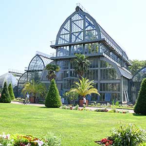 Les grandes serres du Parc de la Tête d'or