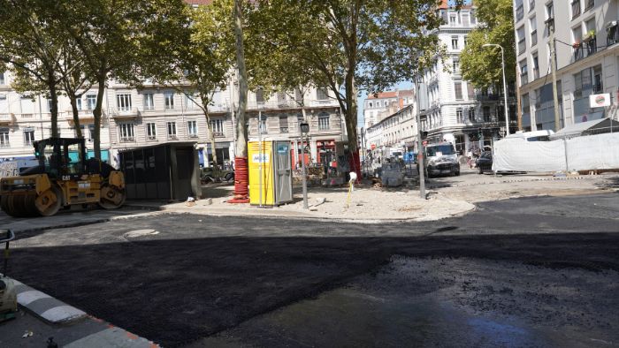 Travaux place Abd El Kader - Guillotière - 5 