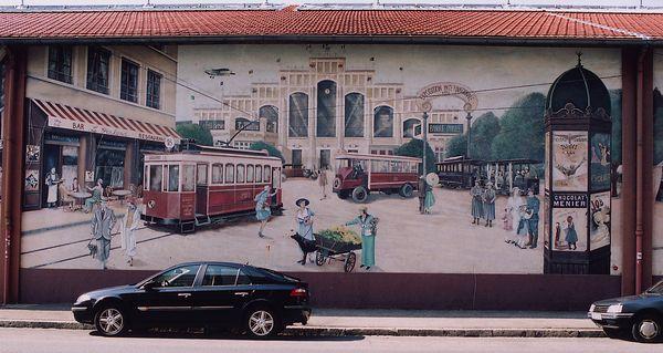 Fresque "Voyage dans la ville" - 2 