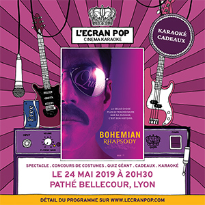 L’Ecran Pop Bohemian Rhapsody